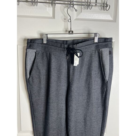 Michael Kors Men's Textured Drawstring Jogger Pants Black NEW ~ Size L - Picture 2 of 5